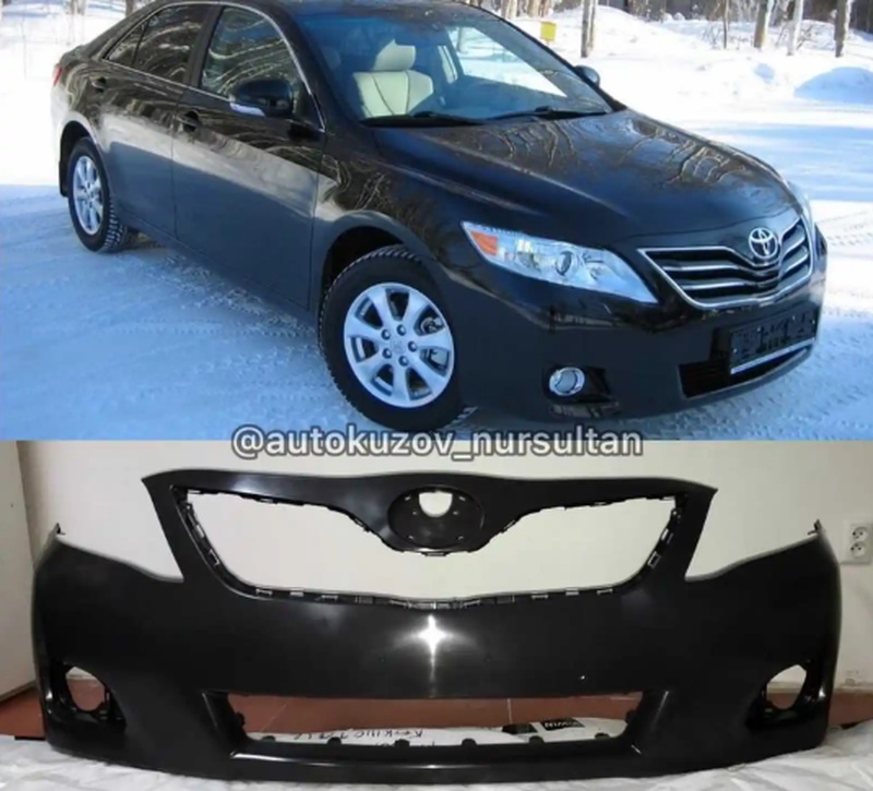 Передний бампер на Toyota Camry 2 2010-2011